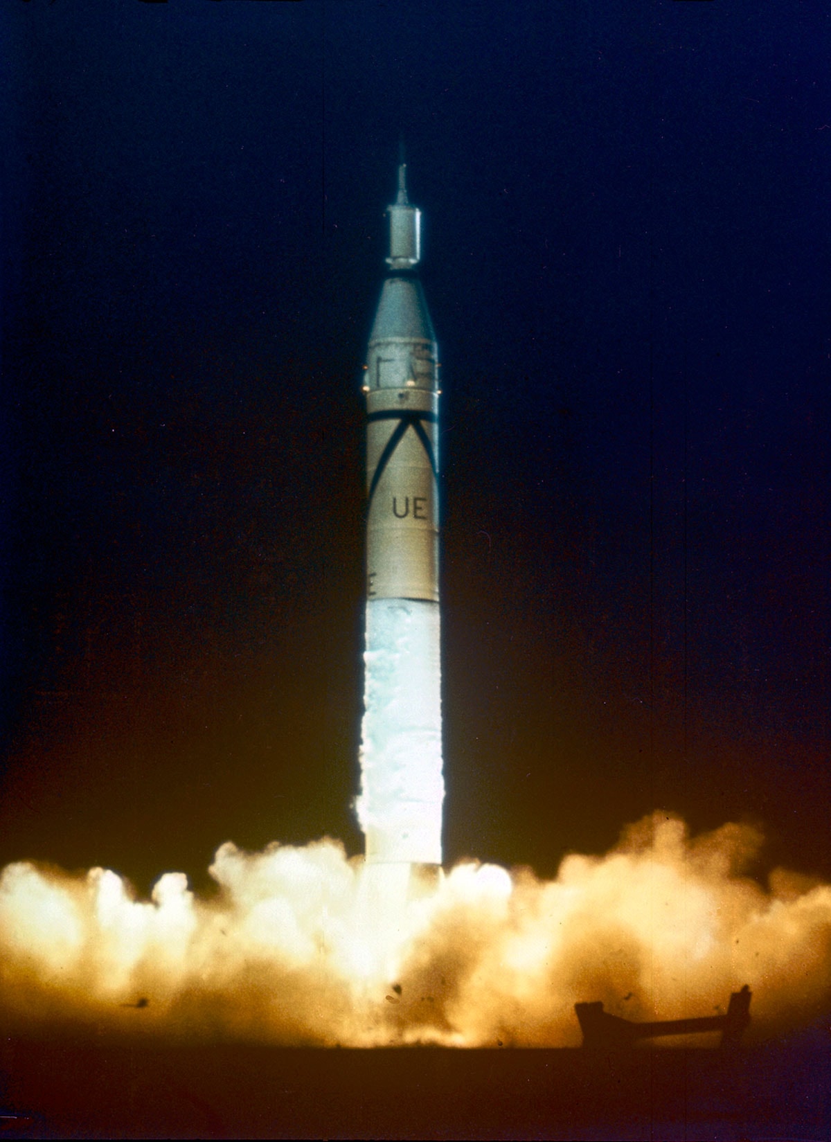 Sixty years ago, on January 31, 1958, the First Explorer was successfully launched by the Army Ballistic Missile Agency on a Jupiter-C rocket.  Inaugurating the era of space exploration for the United States, Explorer I was a thirty pound satellite that carried instruments to measure temperatures, and micrometeorite impacts, along with an experiment designed by James A. Van Allen to measure the density of electrons and ions in space. The measurements made by Van Allen's experiment led to an unexpected and then startling discovery of two earth-encircling belts of high energy electrons and ions trapped in the magnetosphere. Now known as the Van Allen Radiation belts, the regions are located in the inner magnetosphere, beyond low Earth orbit. Explorer I ceased transmitting on February 28, 1958, but remained in orbit until March of 1970.