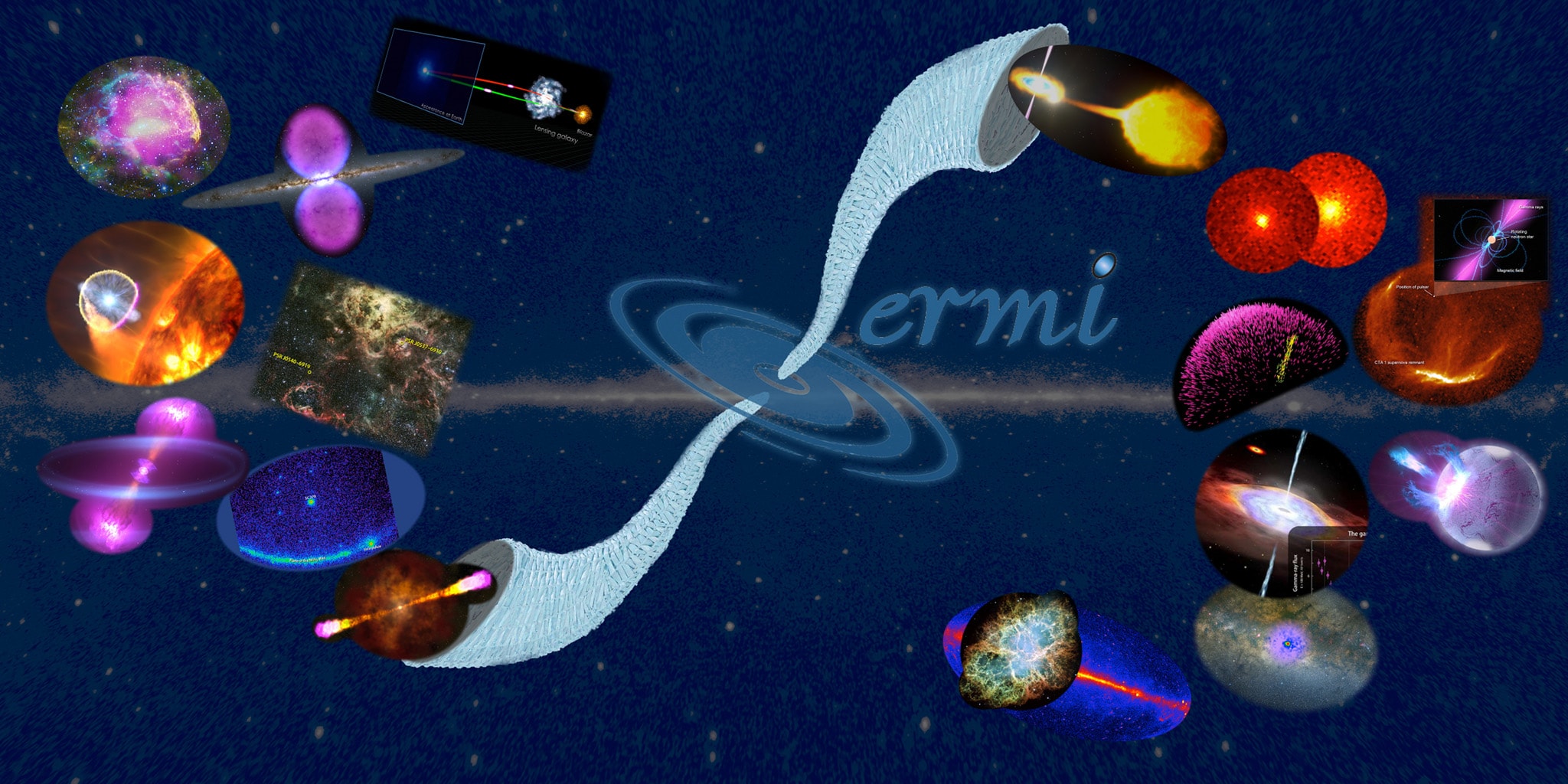 NASA's Fermi Gamma-ray Space Telescope was launched into orbit on June 11th, 2008. Its instruments detect gamma-rays -- light that is thousands to hundreds of billions of times more energetic than what we see with our eyes. In the last decade Fermi's high-energy voyage of exploration has resulted in a cornucopia of astonishing discoveries, from extreme environments above our fair planet and across the distant Universe. Now you can vote for Fermi's best result so far. To mark Fermi's 10th anniversary, images representing 16 scientific results have been selected and seeded to create brackets. Follow this link to cast your first round vote for your favorite out of each pair and then return every two weeks to vote in the next round. The winner of the Fermi Final will be announced on August 6, the 10th anniversary of the first science data from Fermi.
