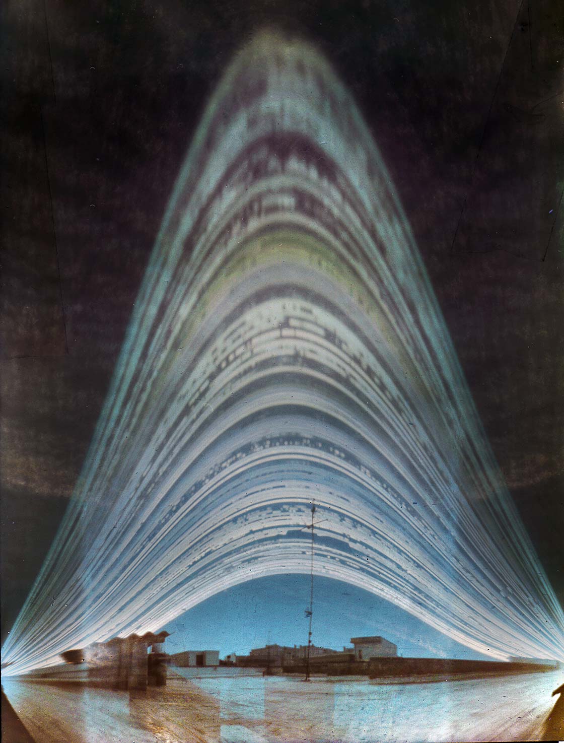 This persistent six month long exposure compresses the time from solstice to solstice (December 21, 2018 to June 16, 2019) into a single point of view. Dubbed a solargraph, the unconventional picture was recorded with a tall, tube-shaped pinhole camera using a piece of photographic paper. Fixed to a single spot at Casarano, Italy for the entire exposure, the simple camera continuously records the Sun's daily path as a glowing trail burned into the photosensitive paper. Breaks and gaps in the trails are caused by cloud cover. At the end of the exposure, the paper was scanned to create the digital image. Of course, starting in December the Sun trails peak lower in the sky, near the northern hemisphere's winter solstice. The trails climb higher as the days grow longer and the June 21st summer solstice approaches.