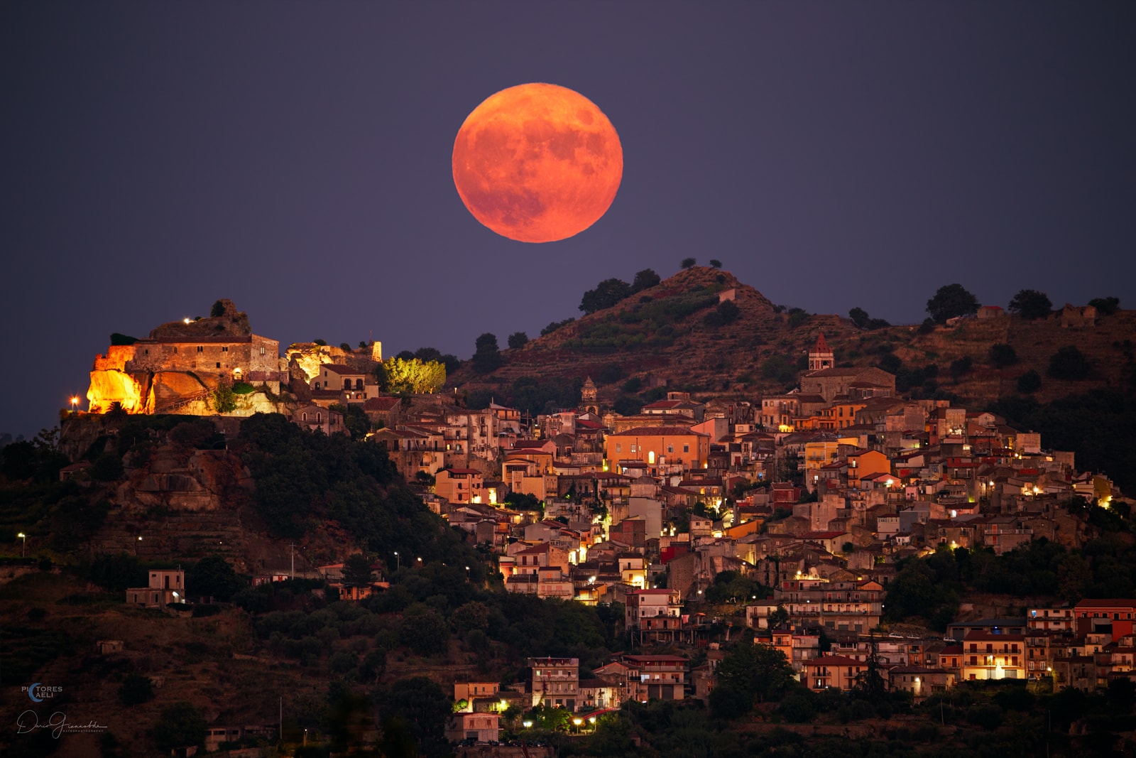 For northern hemisphere dwellers, September's Full Moon was the Harvest Moon. Reflecting warm hues at sunset it rises over the historic town of Castiglione di Sicilia in this telephoto view from September 9. Famed in festival, story, and song Harvest Moon is just the traditional name of the full moon nearest the autumnal equinox. According to lore the name is a fitting one. Despite the diminishing daylight hours as the growing season drew to a close, farmers could harvest crops by the light of a full moon shining on from dusk to dawn.   Harvest Full Moon 2022: Notable Submissions to APOD