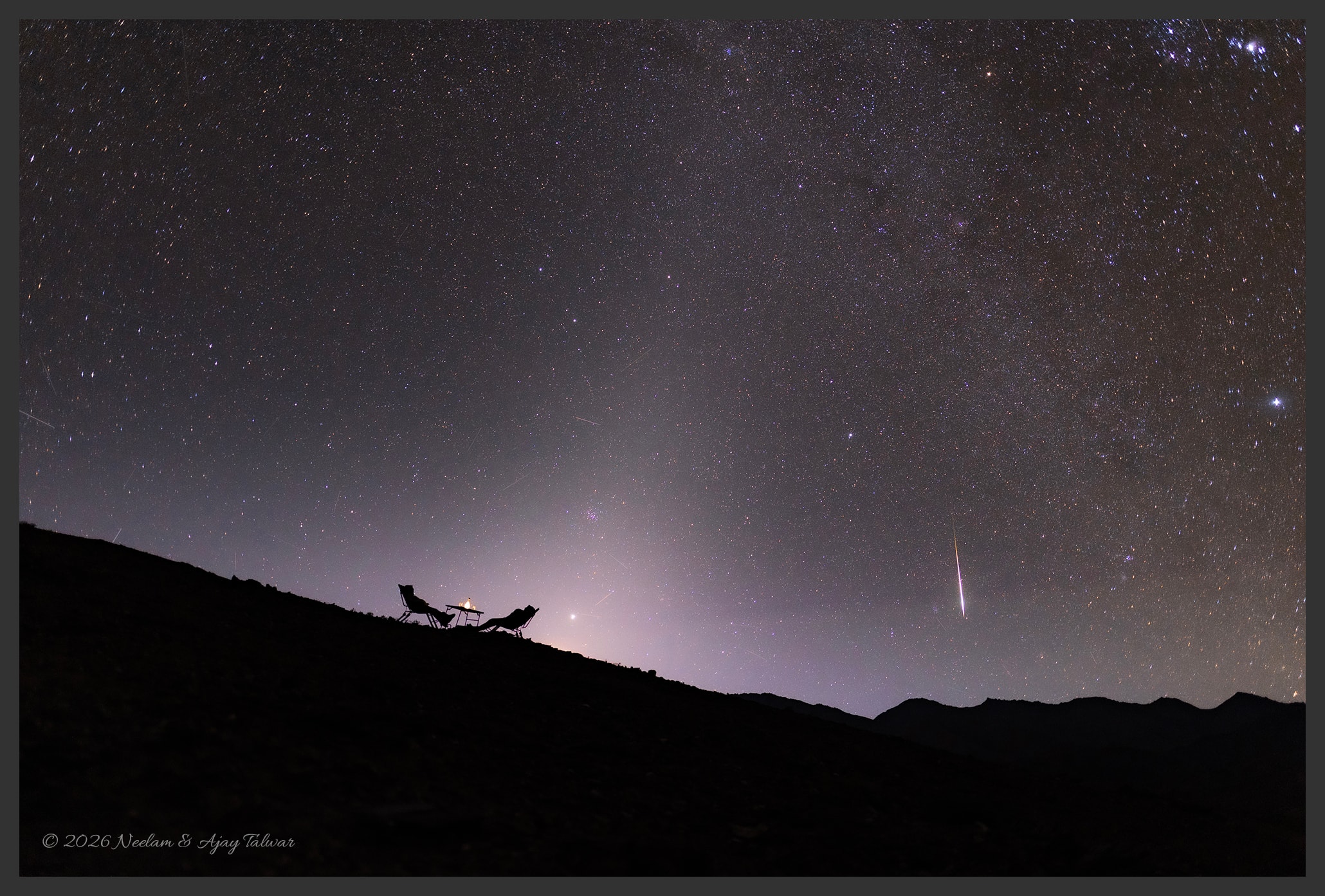 Also known as the false dawn, a luminous band of zodiacal light is captured in this dark night skyscape. The serene view was recorded just before the beginning of astronomical twilight during September's star party at the remote Hanle Dark Sky Reserve, Ladakh, India, planet Earth. At about 4,500 meters altitude, the dark sky reserve presents a haven for hardy stargazing and astrophotography enthusiasts. While meteors streak through the night, bright planet Jupiter appears immersed in the faint zodiacal glow near the eastern horizon. Follow the zodiacal band toward the zenith to find open star cluster M44 and a yellowish tinged planet Mars near the center of the frame. In fact, serendipitous detections of interplanetary dust by NASA's Juno spacecraft suggest Mars itself is the source of dust that back scatters sunlight and creates zodiacal light in planet Earth's night.  APOD's main NASA site is moving: From apod.nasa.gov to science.nasa.gov/apod