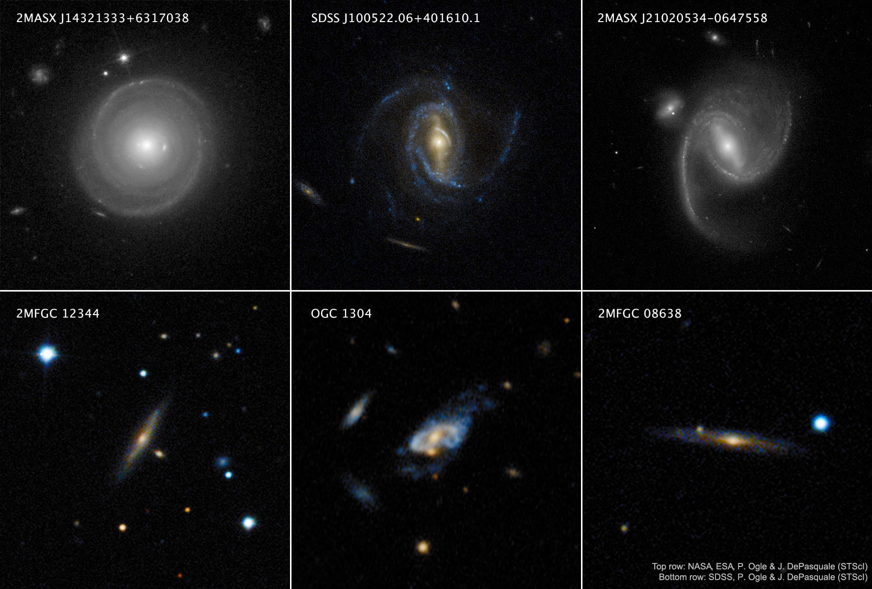 Why are these galaxies spinning so fast? If you estimated each spiral's mass by how much light it emits, their fast rotations should break them apart. The leading hypothesis as to why these galaxies don't break apart is dark matter -- mass so dark we can't see it. But these galaxies are even out-spinning this break-up limit -- they are the fastest rotating disk galaxies known. It is therefore further hypothesized that their dark matter halos are so massive -- and their spins so fast -- that it is harder for them to form stars than regular spirals. If so, then these galaxies may be among the most massive spirals possible. Further study of surprising super-spirals like these will continue, likely including observations taken by NASA's James Webb Space Telescope scheduled for launch in 2021.